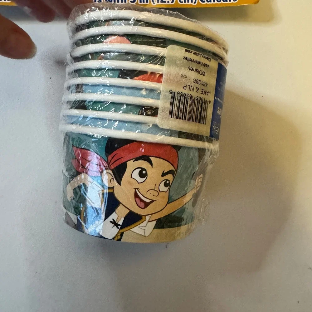 Disney Jake and the Never Land Pirates Party Supplies Bundle Napkins Cups Decor